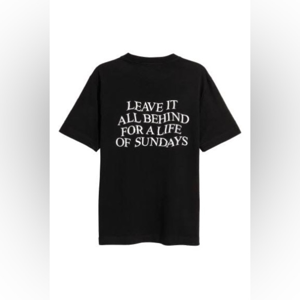 H&M Print T-Shirt. Size - Eur S - Picture 3 of 9